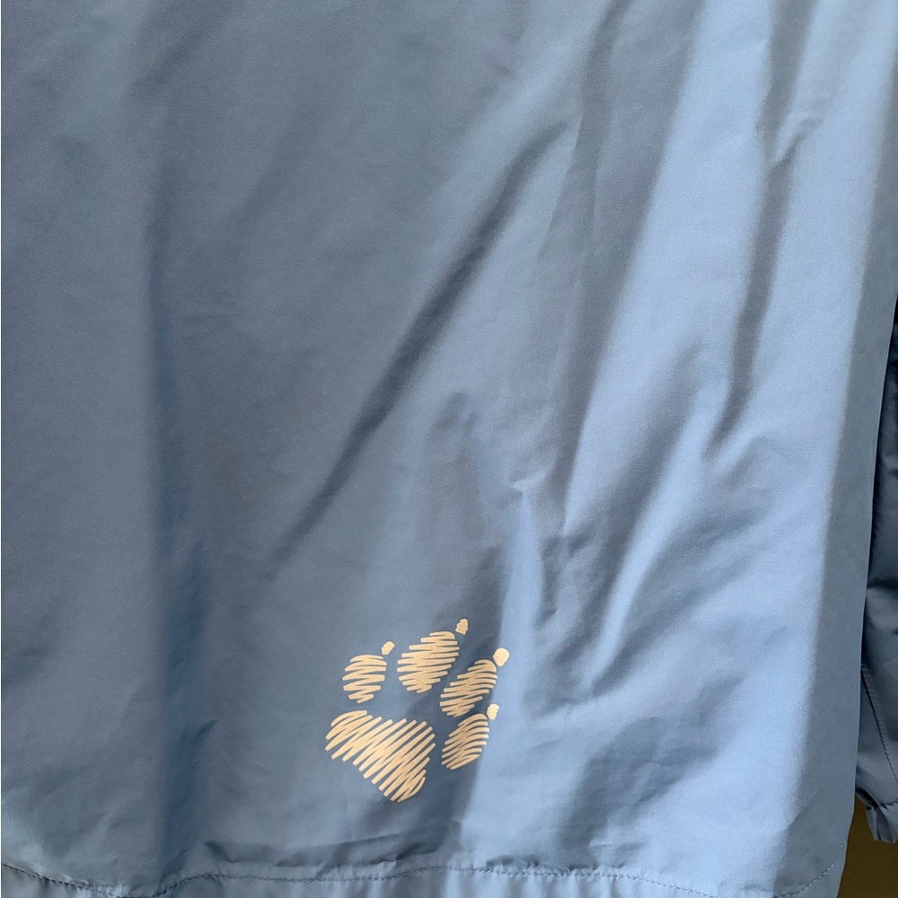 Jack Wolfskin Kids Blue Raincoat - Picture 6 of 6